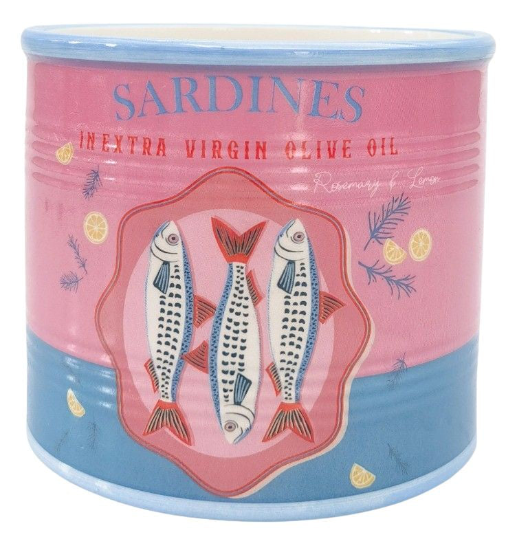 Sardine Tin Planter 12cm