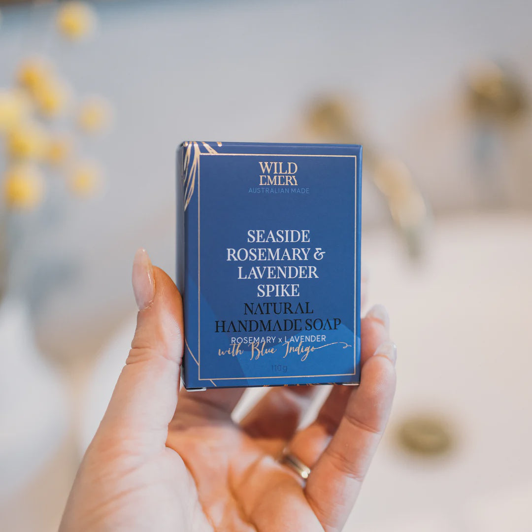 Seaside Rosemary & Lavender Spike Handmade Soap