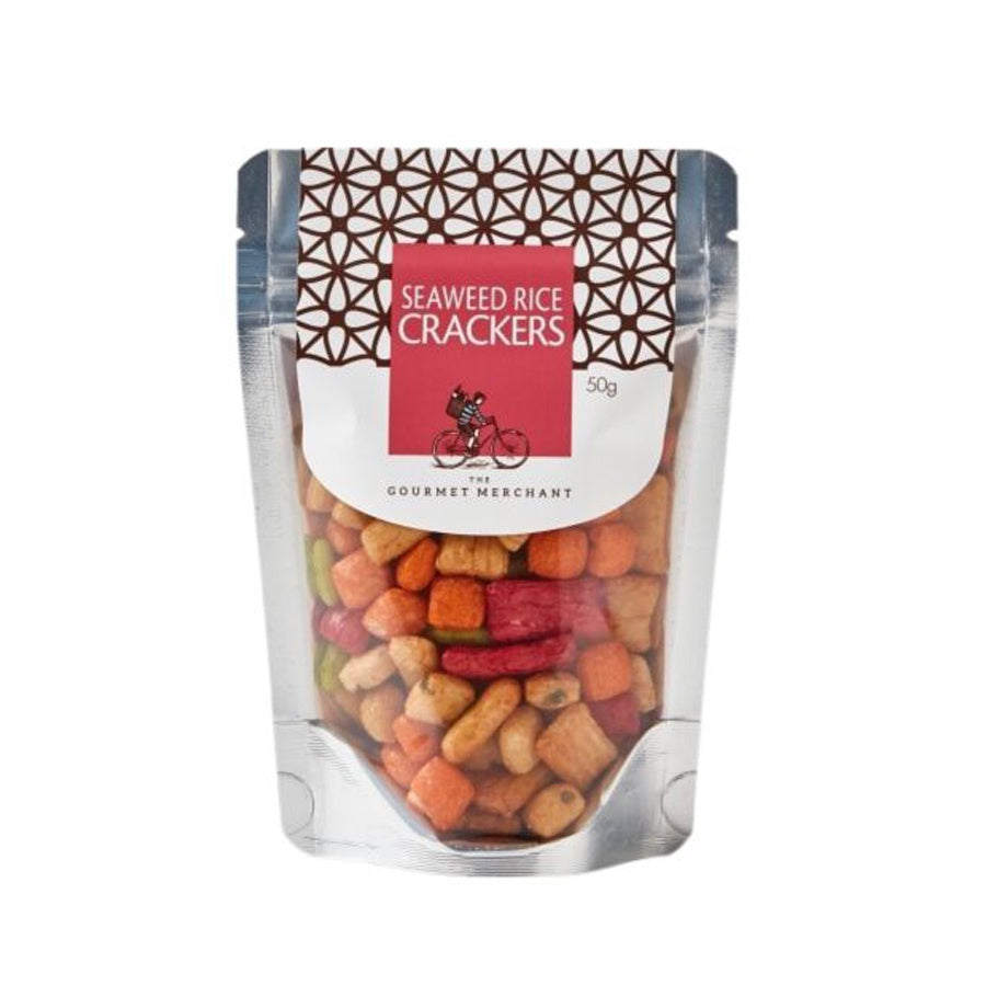 The Gourmet Merchant Seaweed Rice Crackers 50g