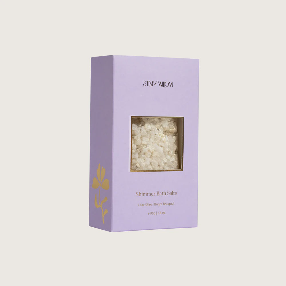 Shimmer Bath Salts - Lilac Skies
