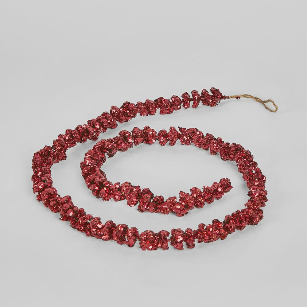 Shimmer Garland - Red