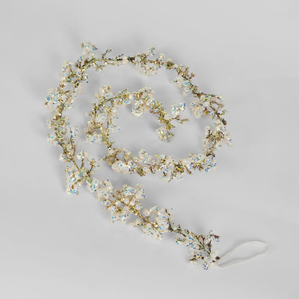 Shimmer Garland - White