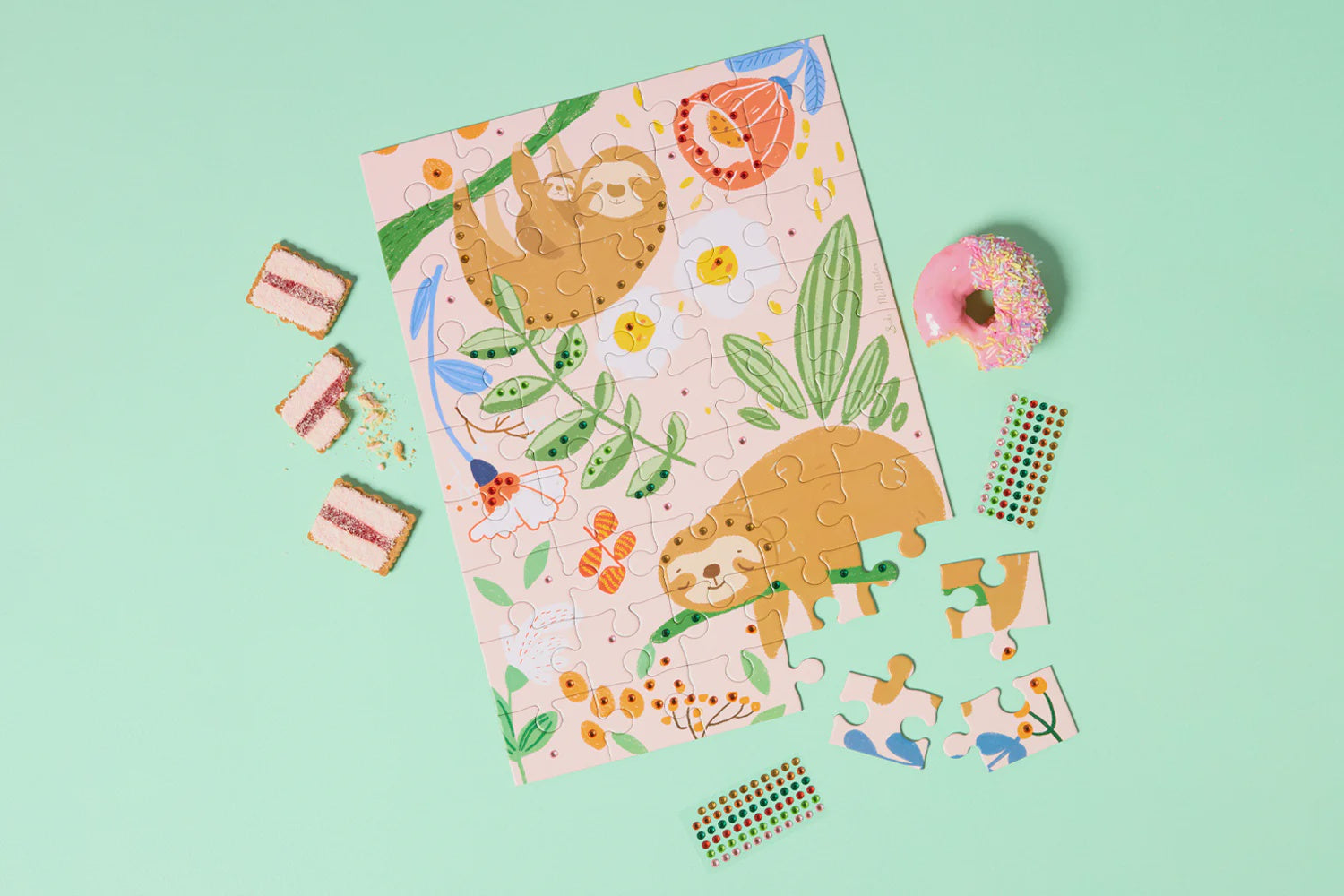 Kids Puzzle & Gems - Sloth