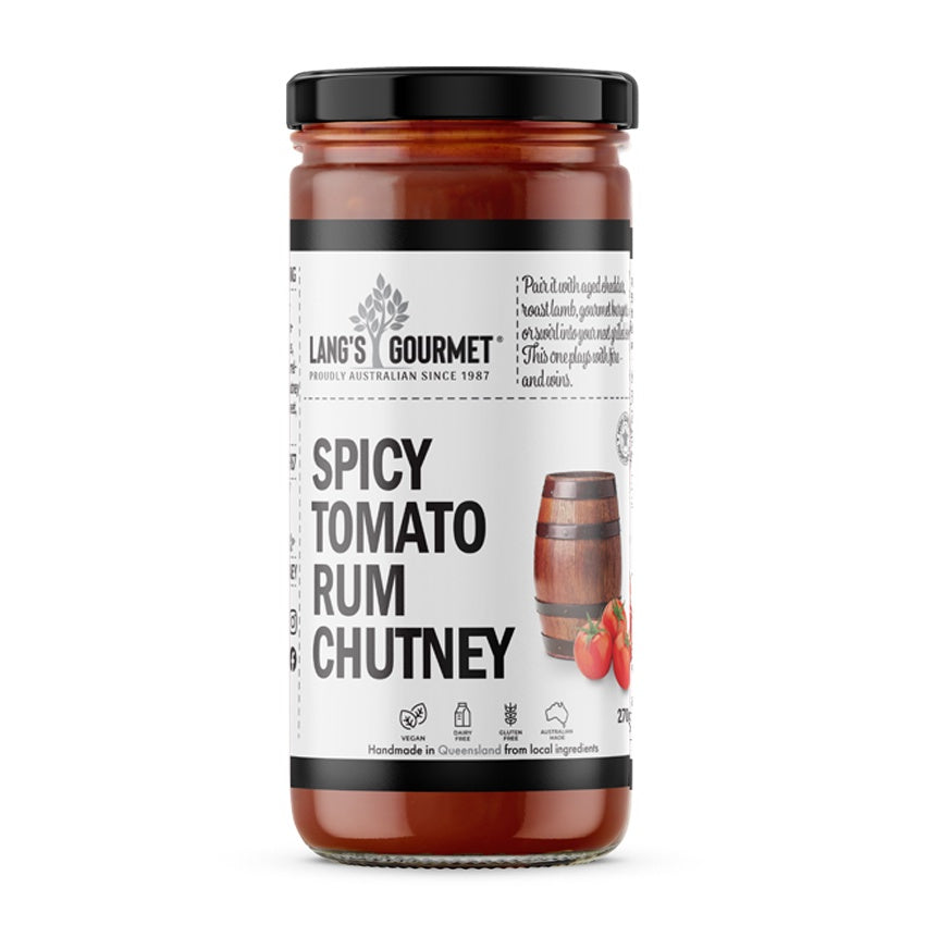 Spicy Tomato Rum Chutney