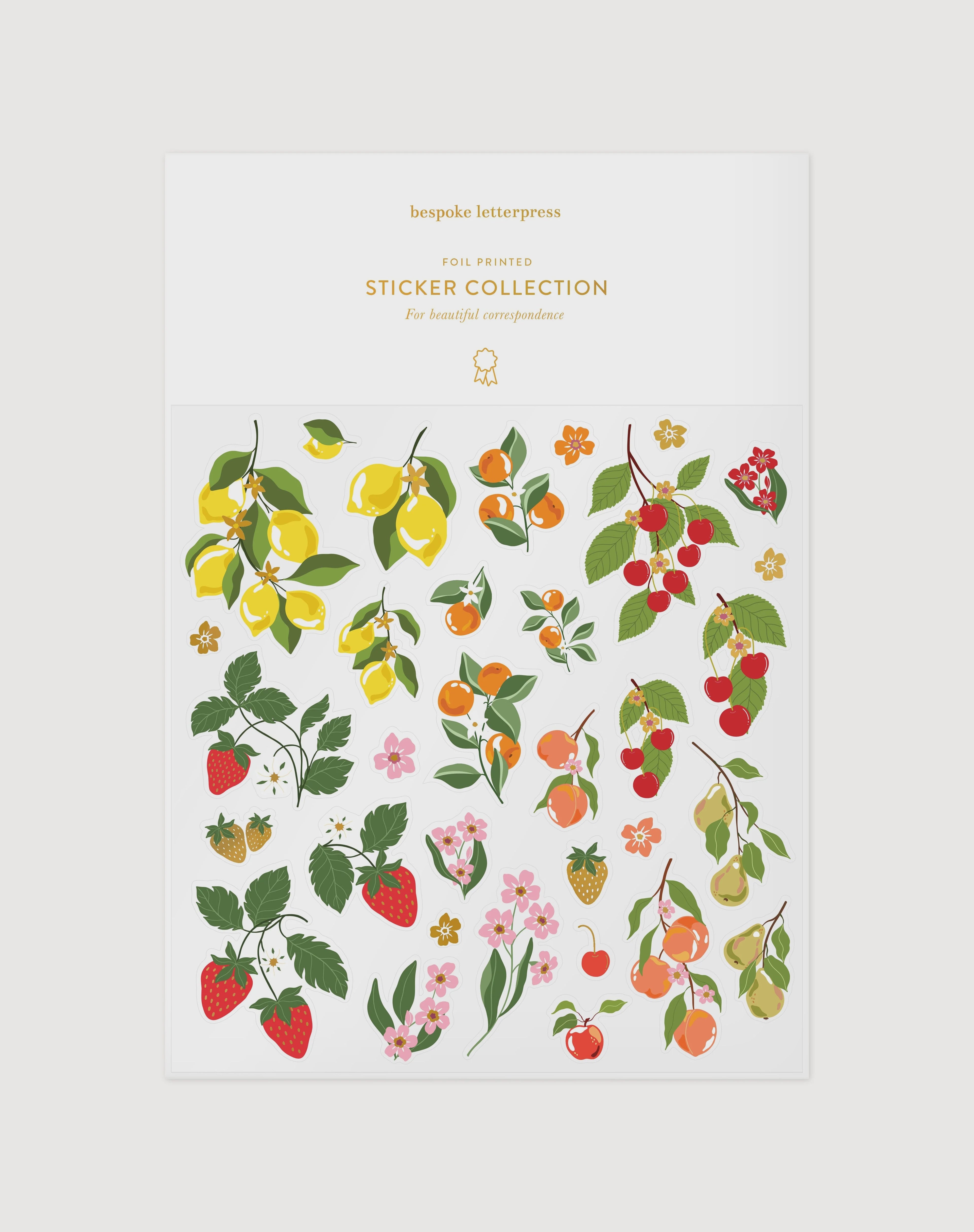 Planner Sticker Sheet - Fruit