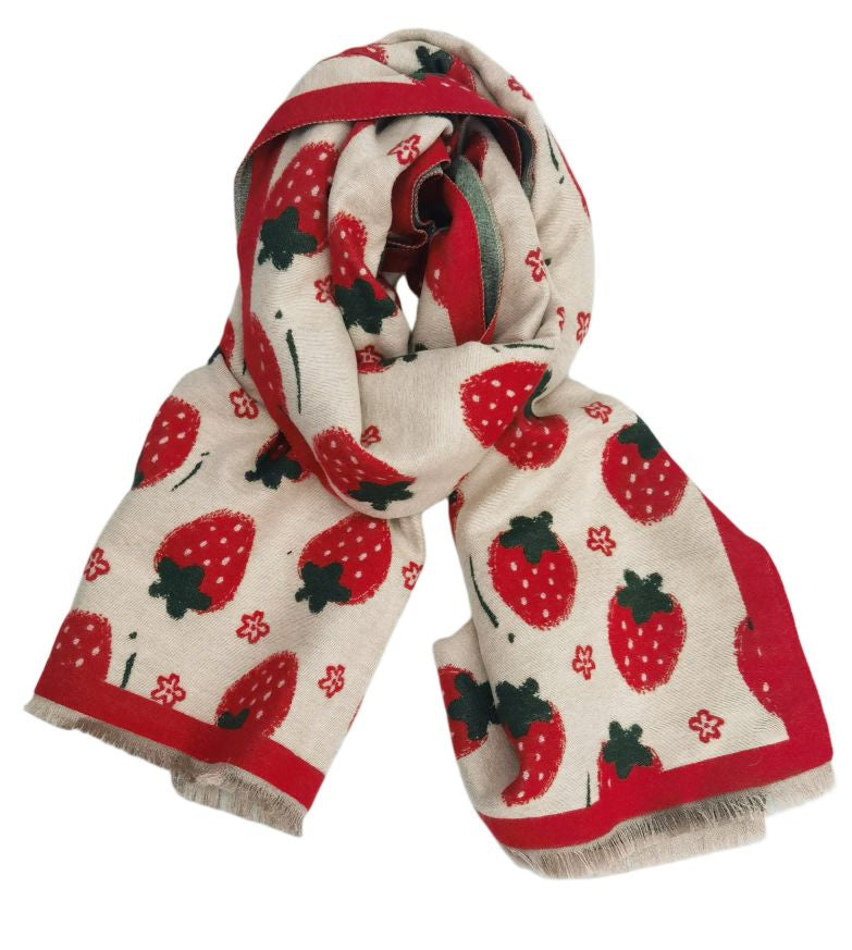 Strawberry Scarf
