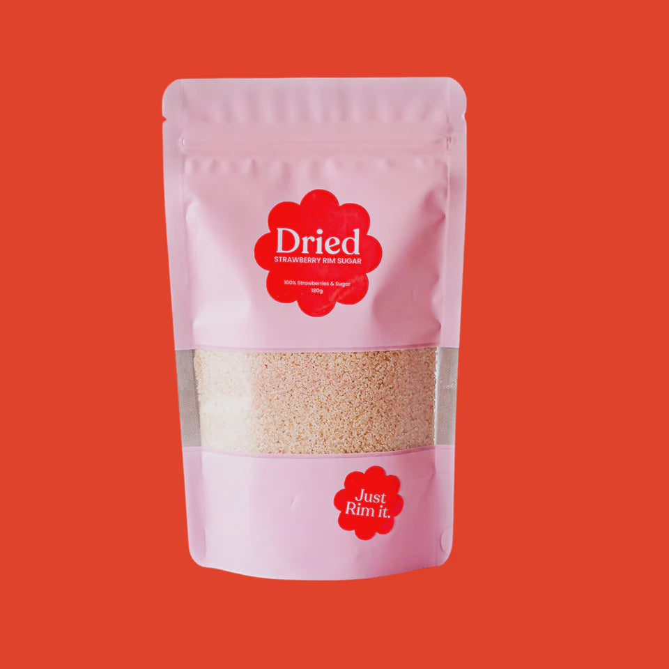Strawberry Rim Sugar