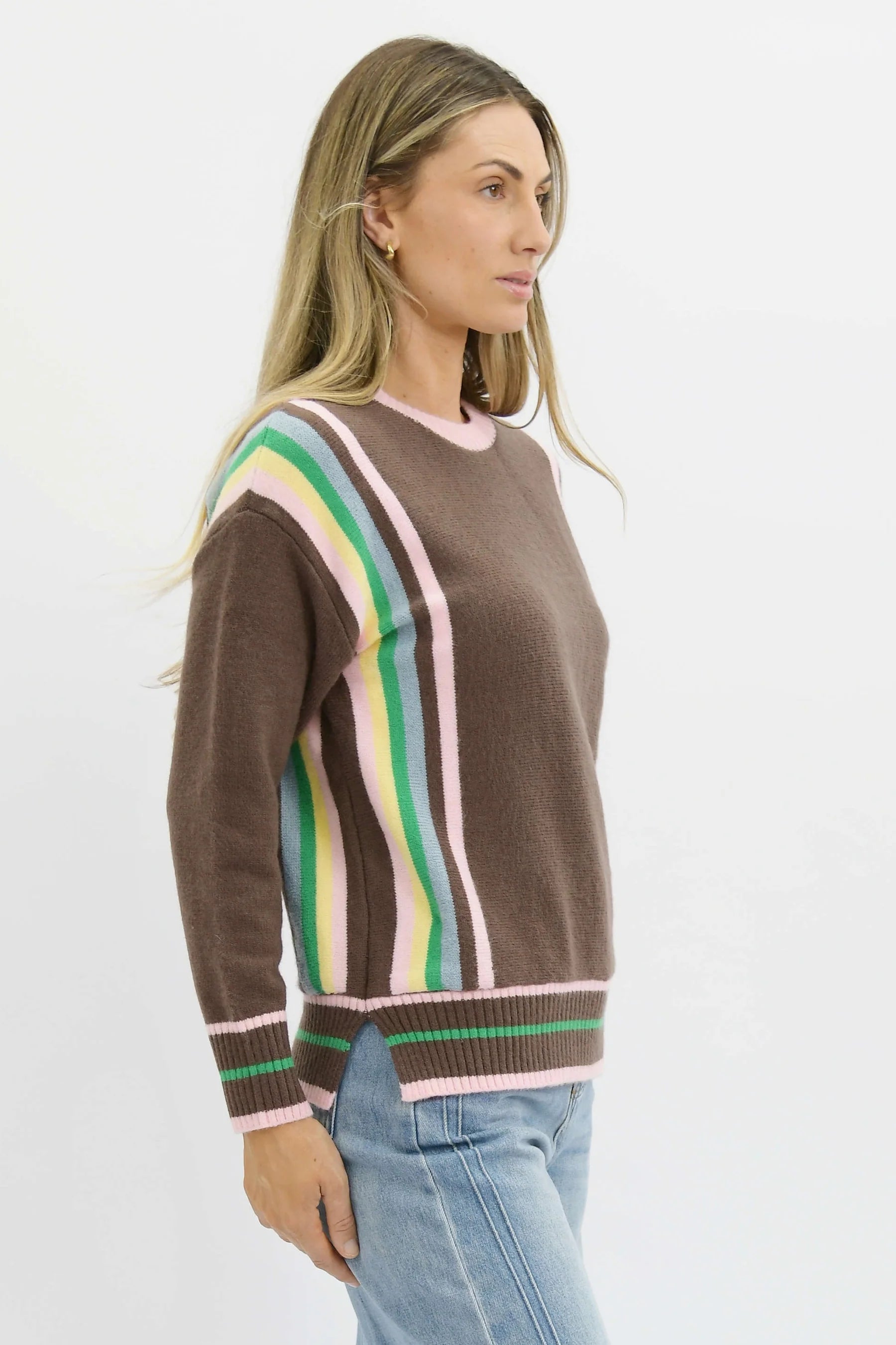 Tatum Retro Stripe Knit