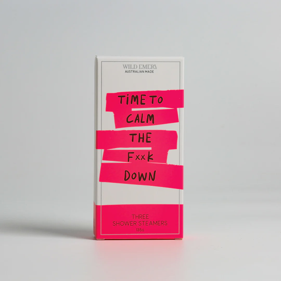 Time To Calm The F**k Down - Shower Steamer 3 Pack