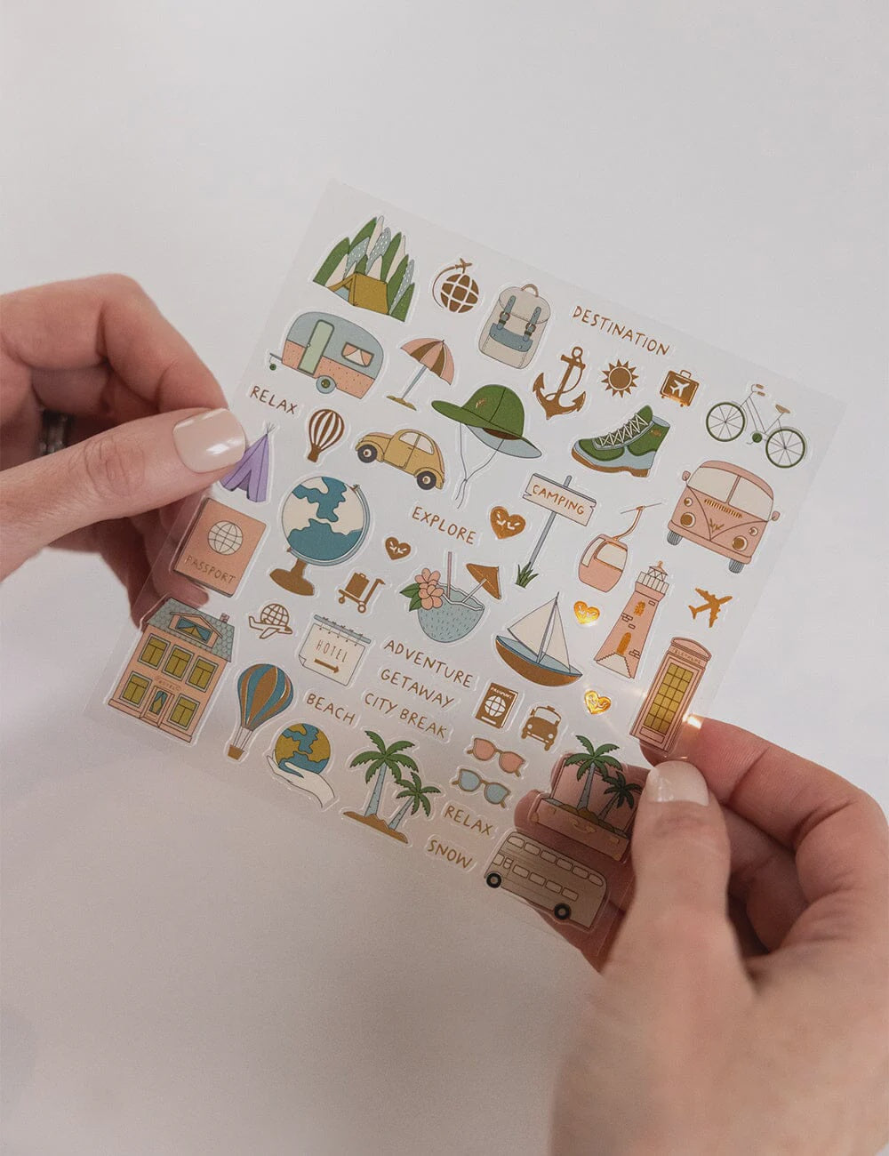 Travel Sticker Sheet