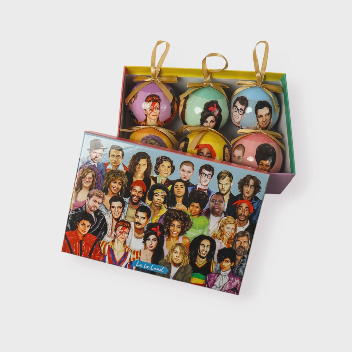 Bauble Set - Tribute Artists Music Edition