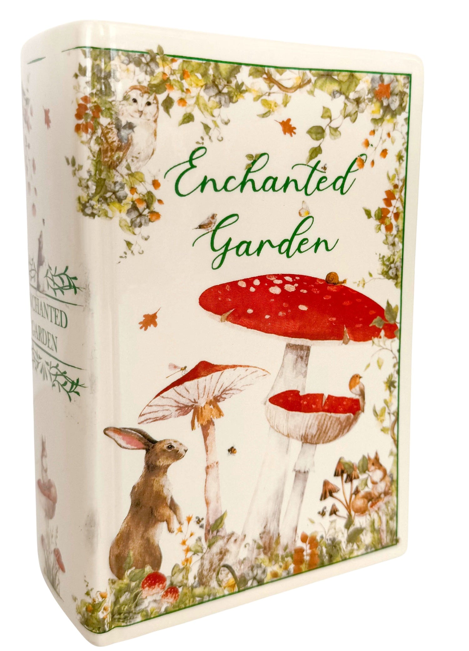 Enchanted Garden Book Vase