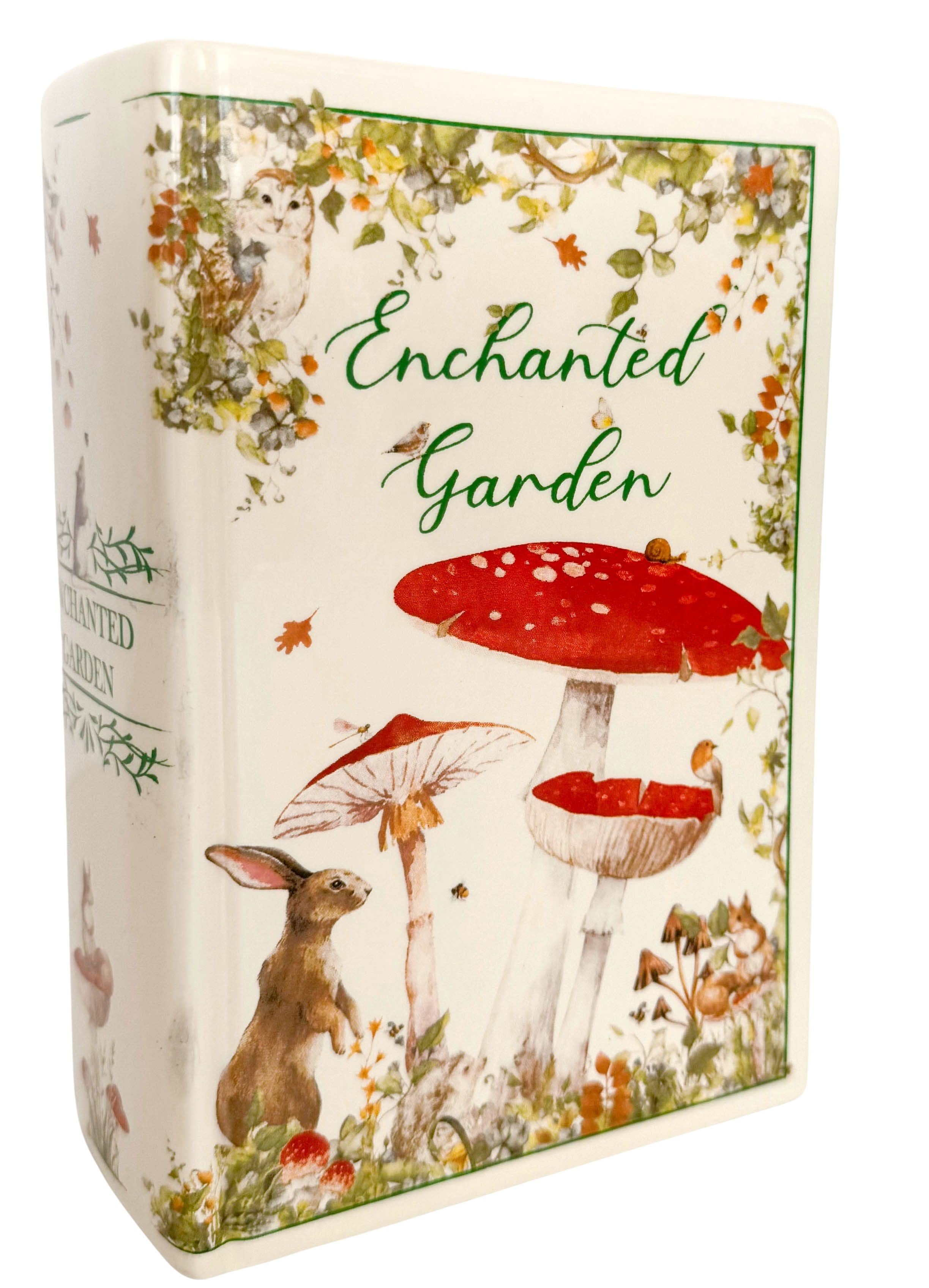 Enchanted Garden Book Vase