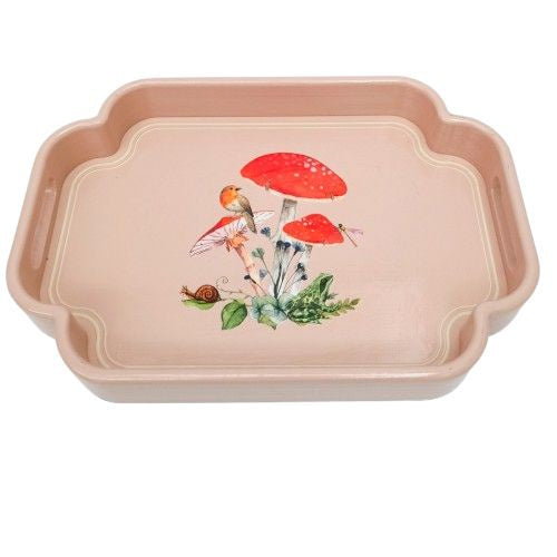 Enchanted Garden Tray Pink