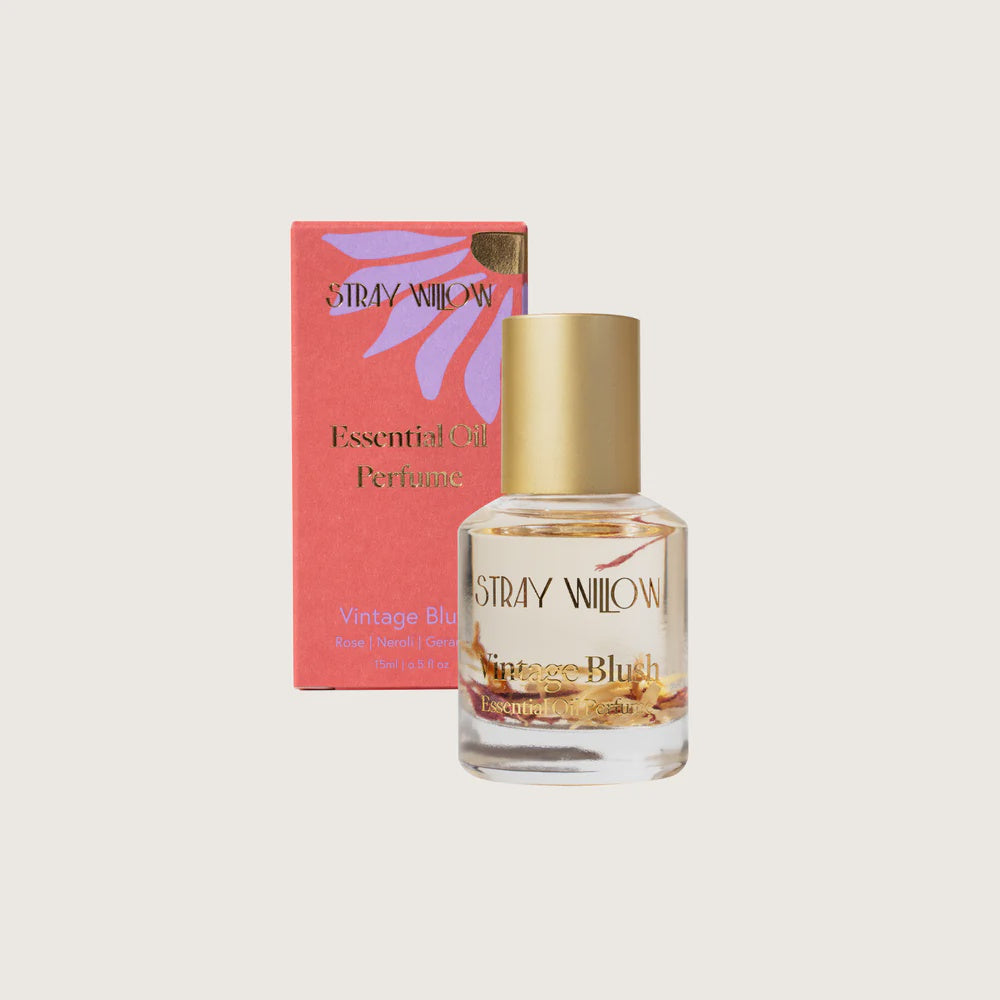 Essential Oil Perfume Roller - Vintage Blush