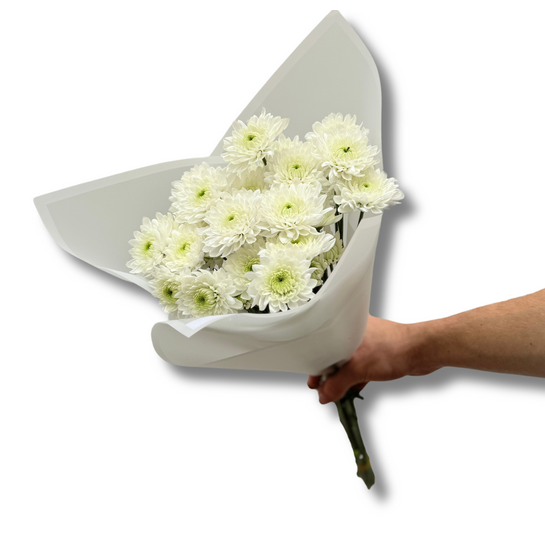White Chrysanthemum Bunch - PREORDER