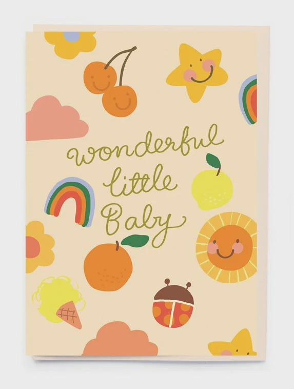Wonderful Little Baby Greeting Card