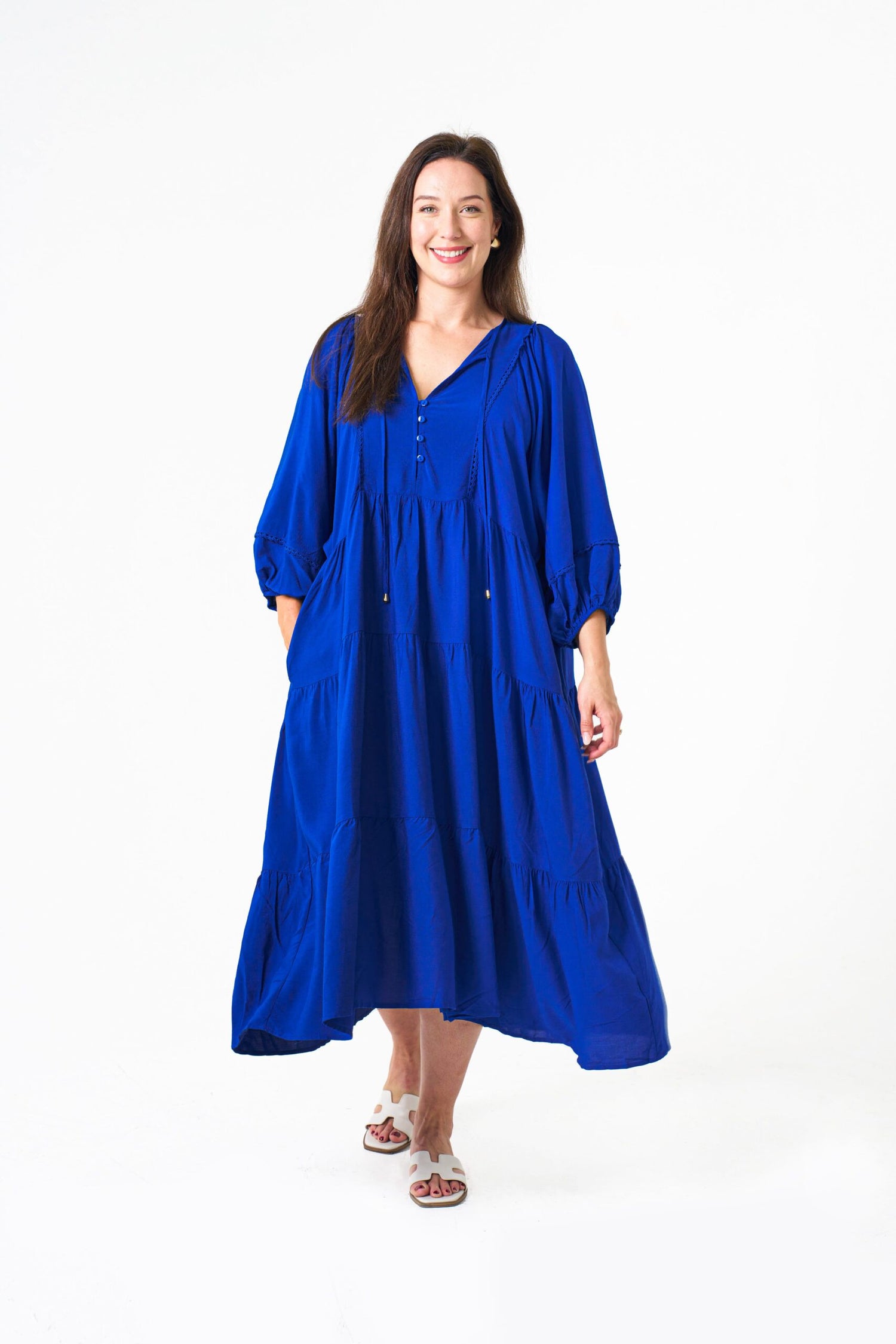 Mata Dress - Blue