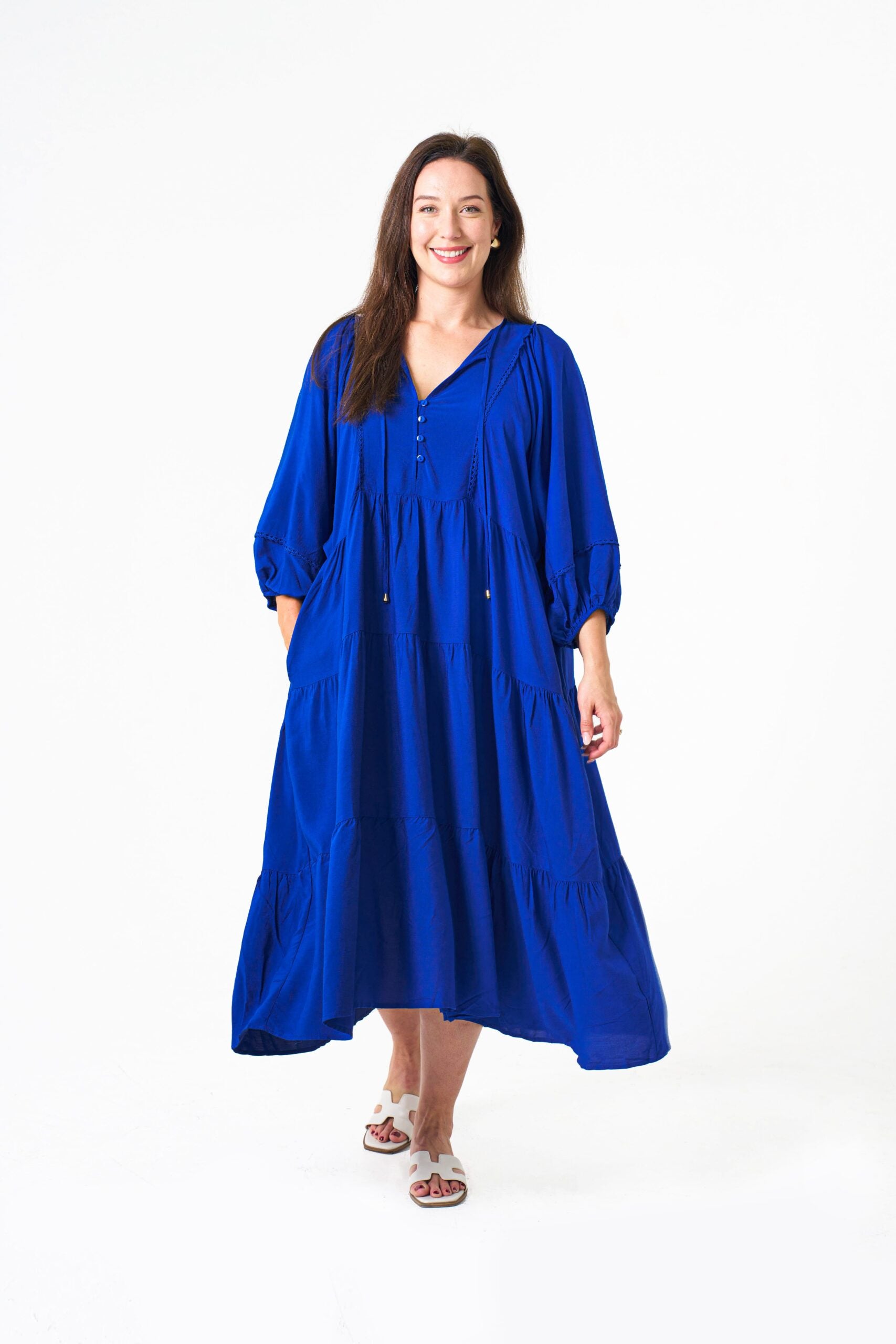Mata Dress - Blue
