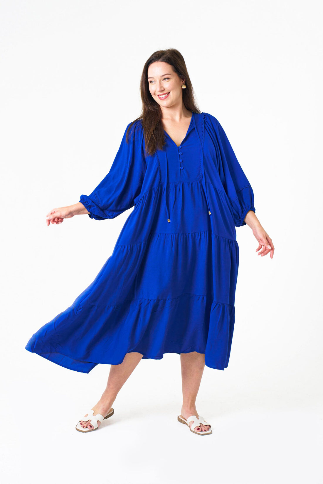 Mata Dress - Blue