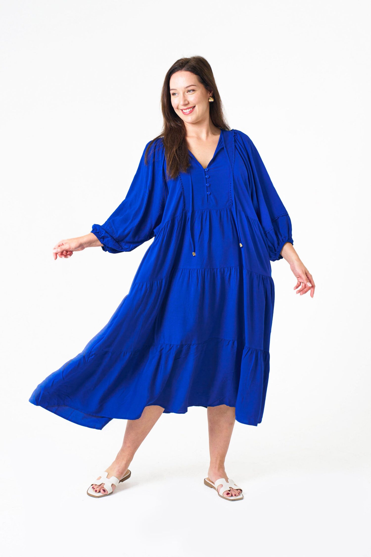 Mata Dress - Blue