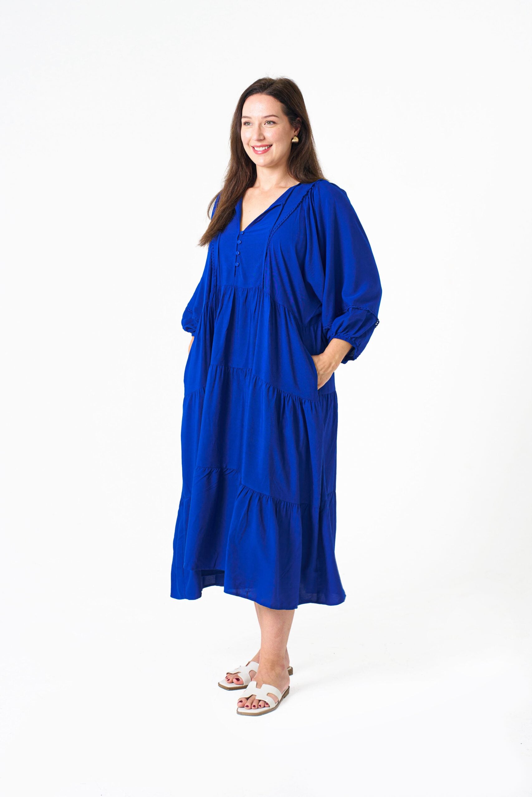 Mata Dress - Blue