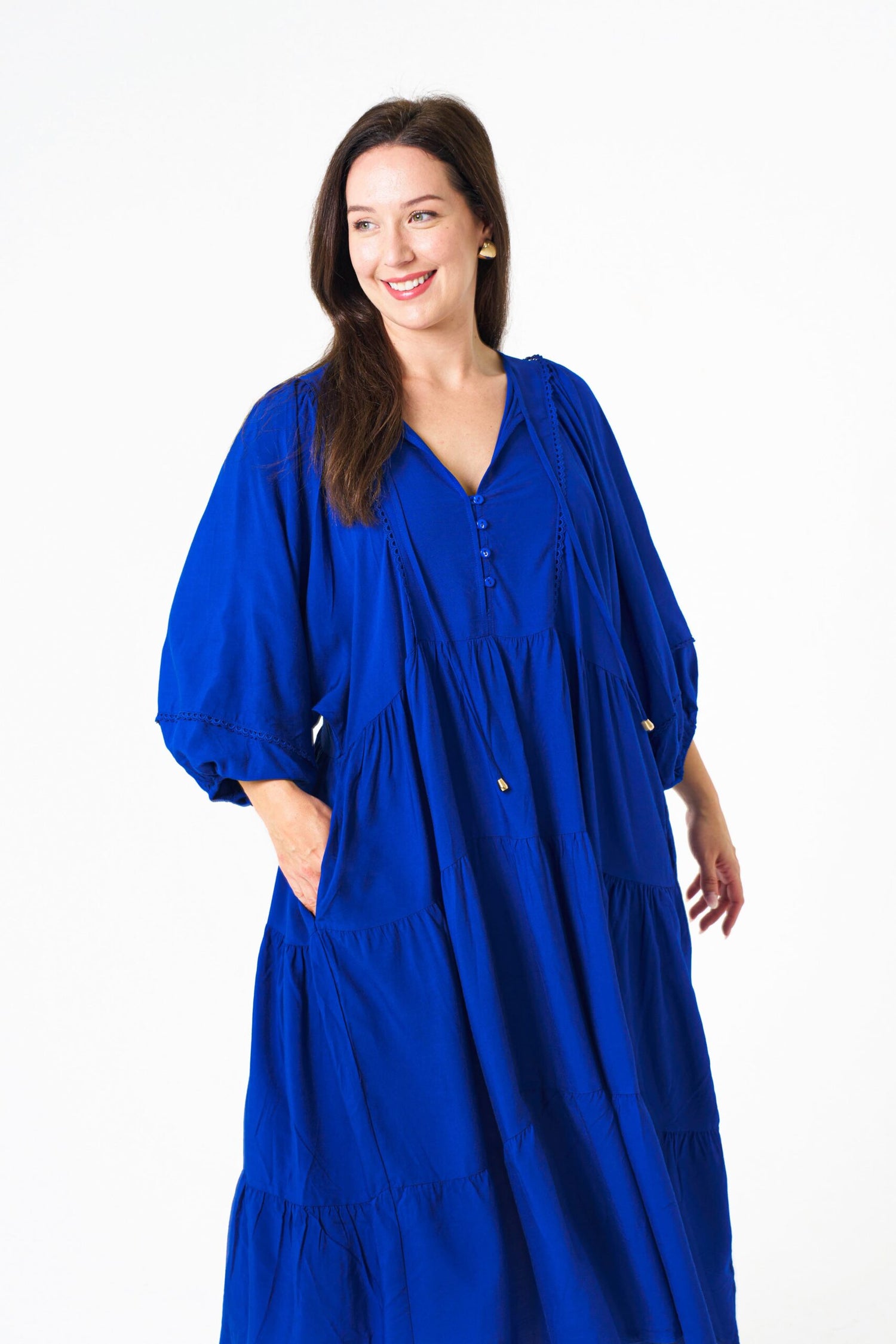 Mata Dress - Blue