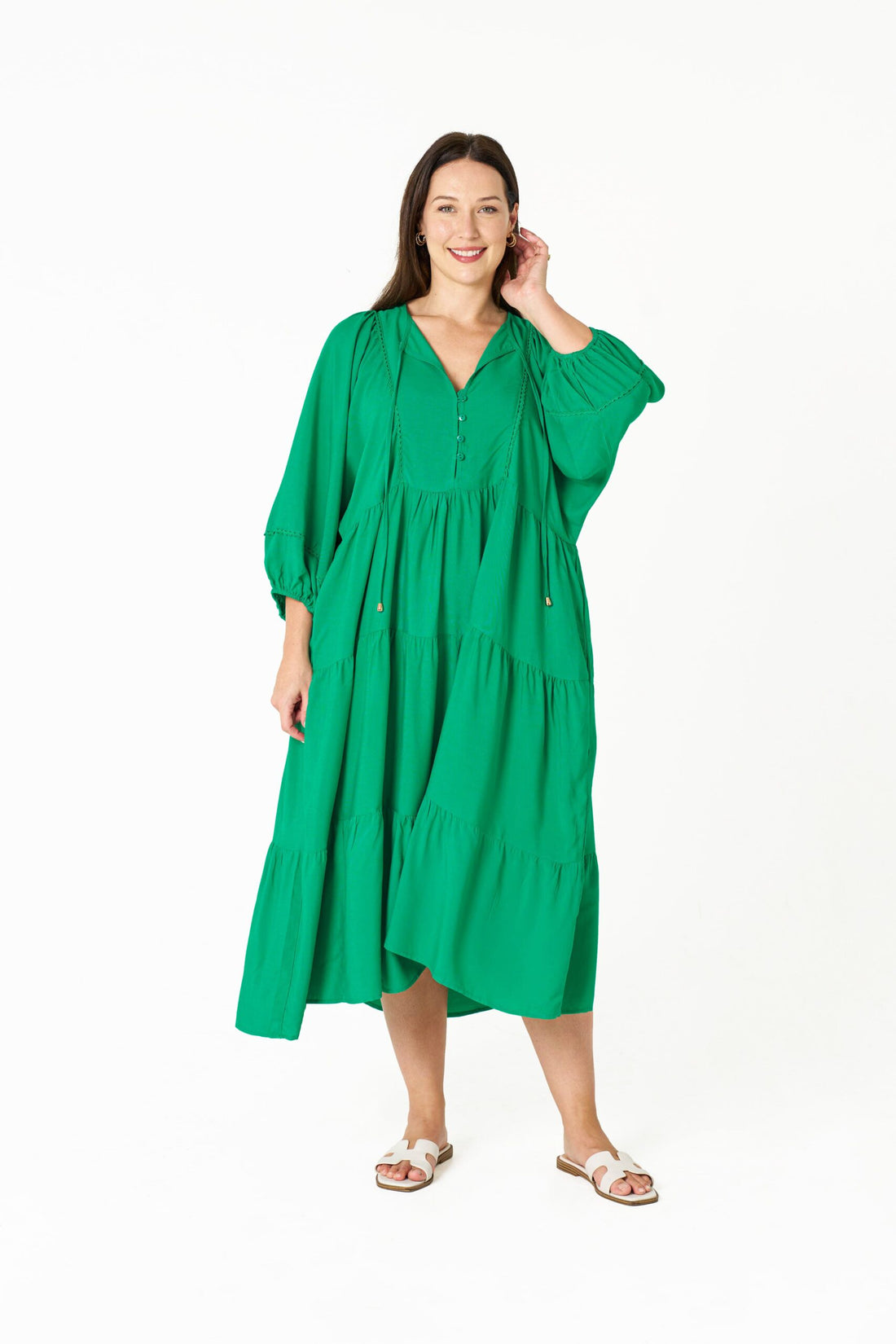 Mata Dress - Green