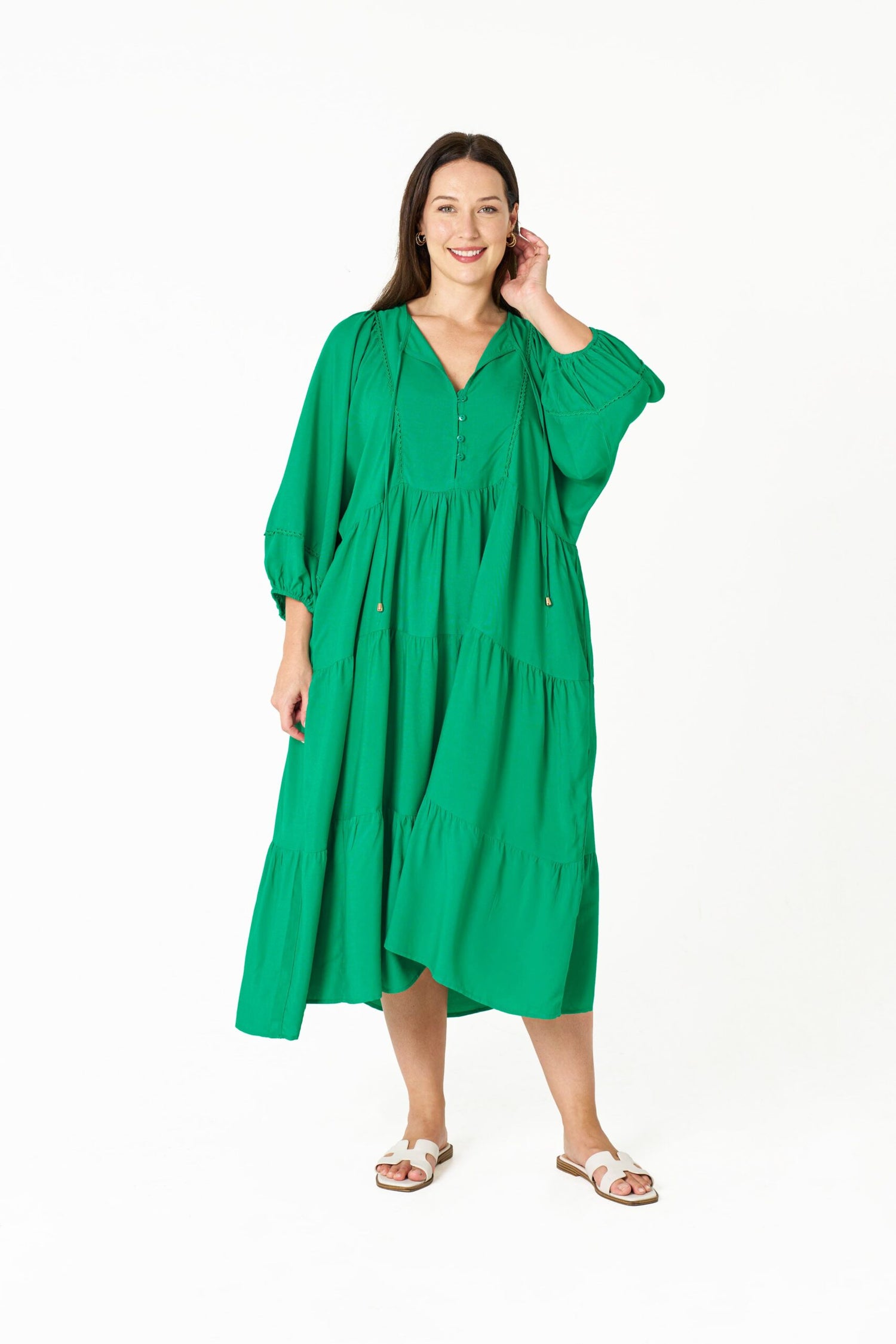 Mata Dress - Green