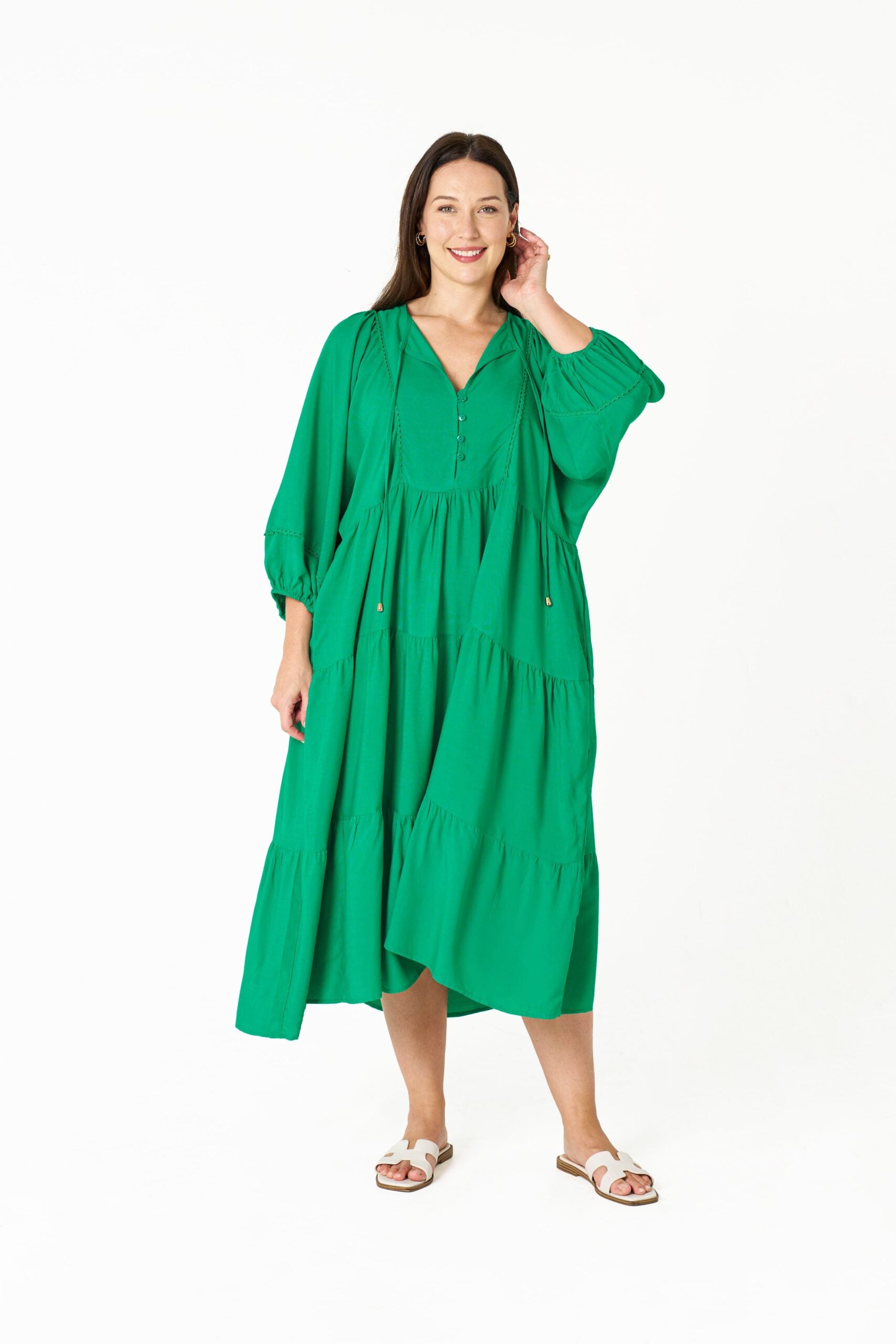 Mata Dress - Green