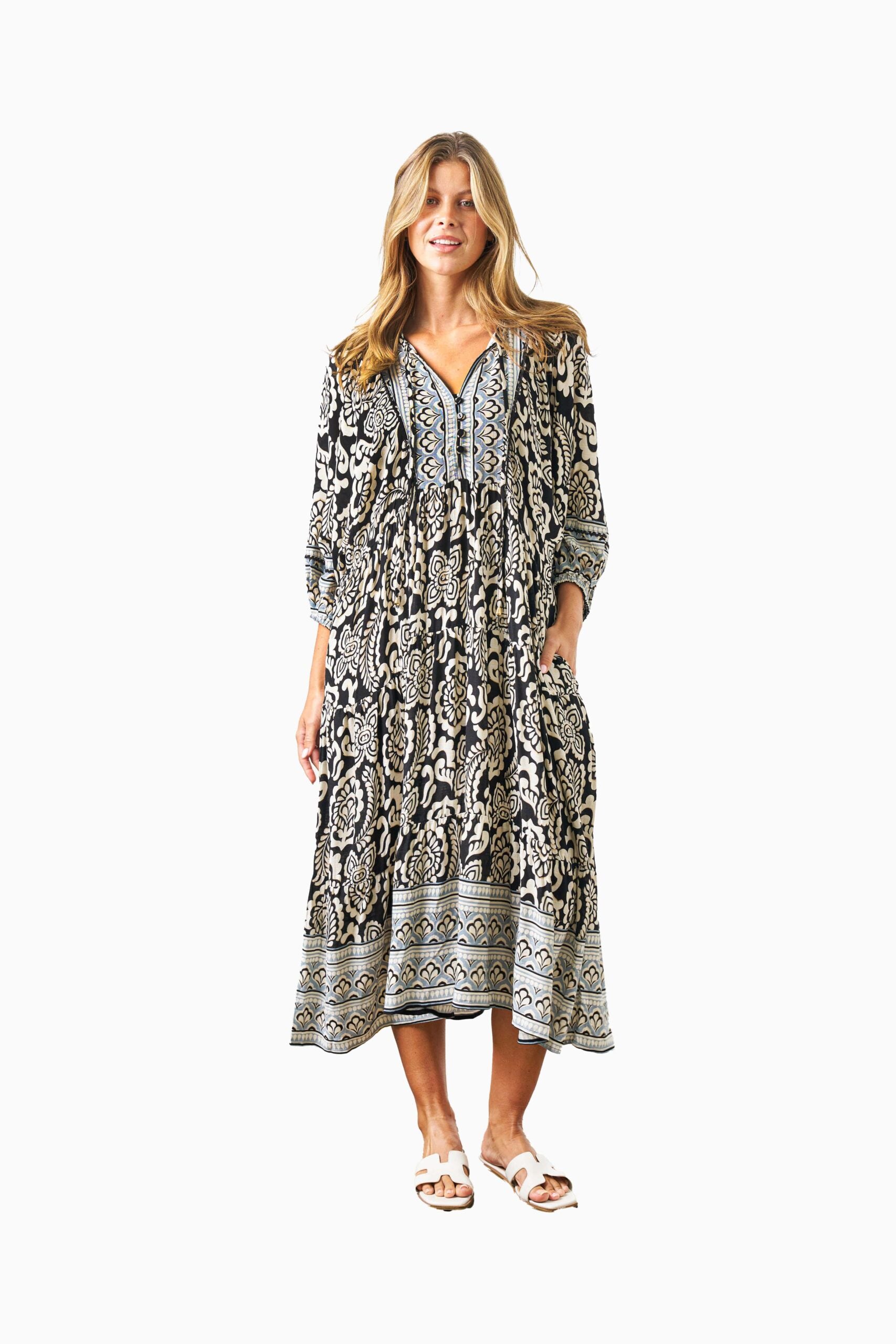 Cuevas Dress - Black