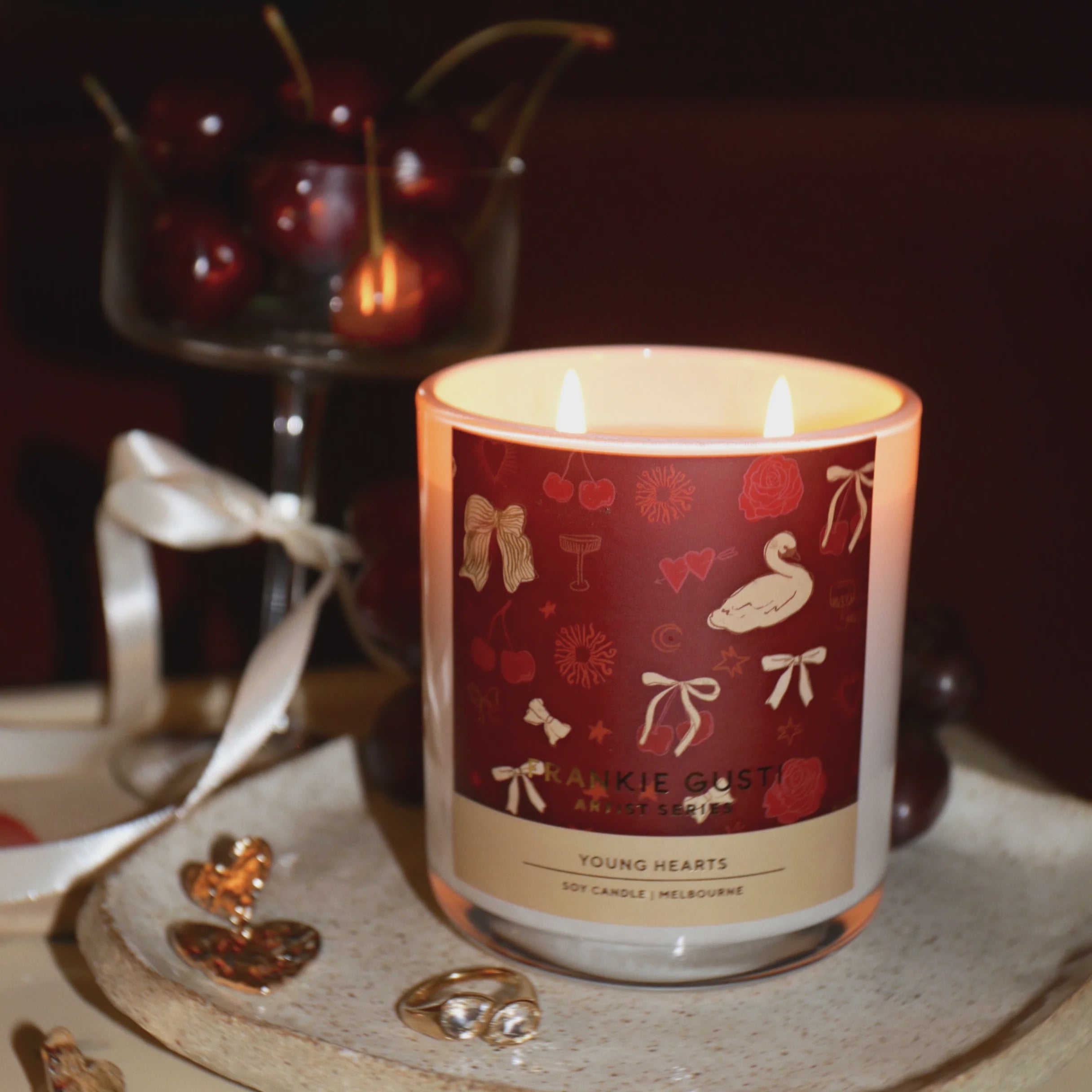 Frankie Gusti Young Hearts Soy Candle