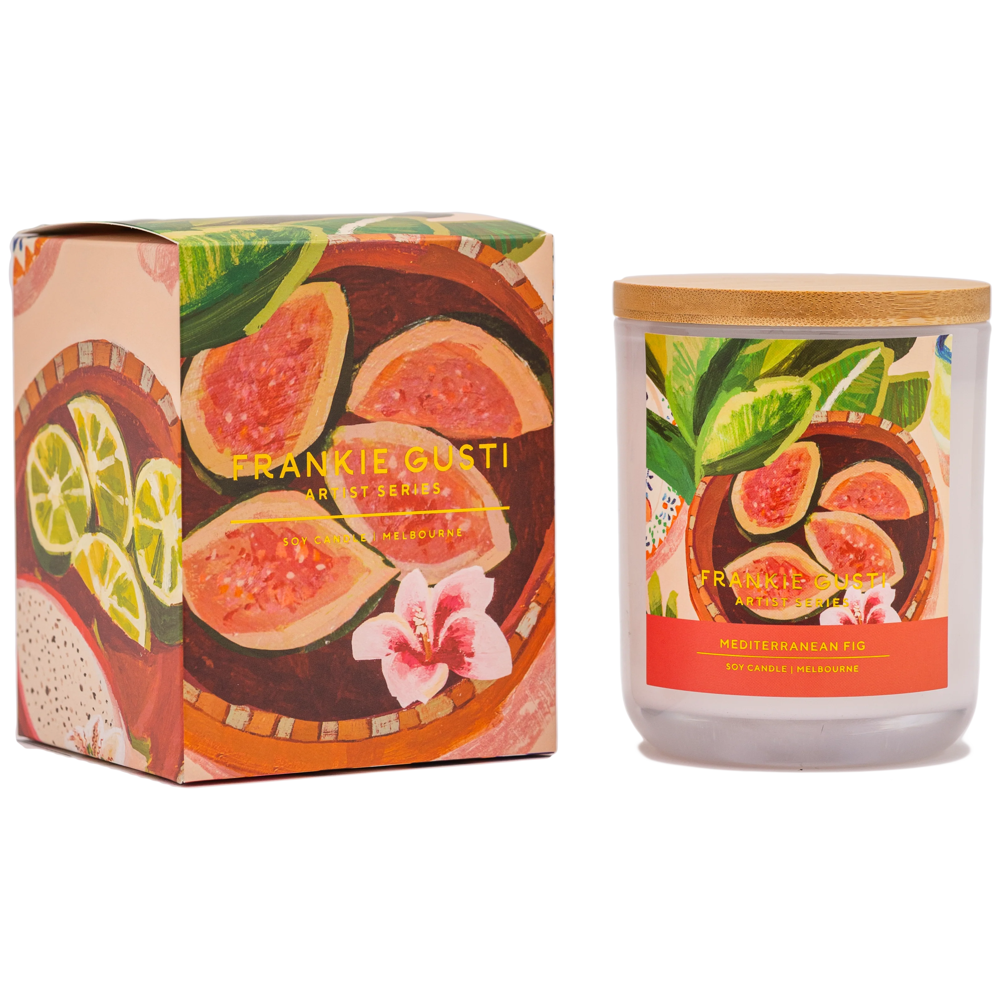 Frankie Gusti Artist Series Candle - Mediterranean Fig Soy Candle