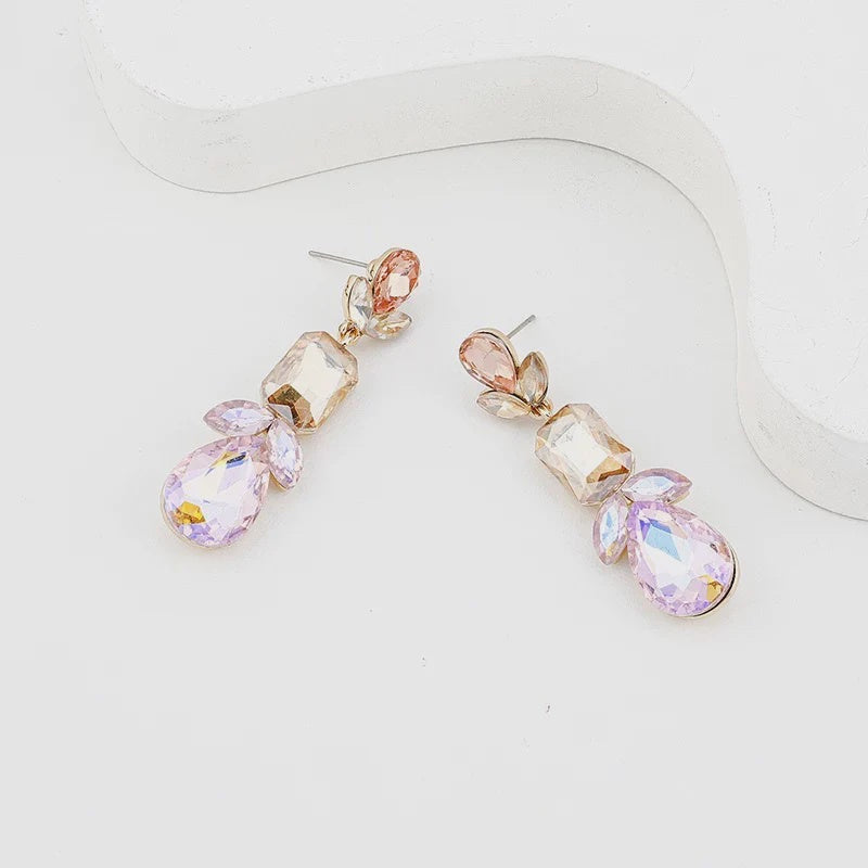 Alexia Rhinestone Drop Earrings