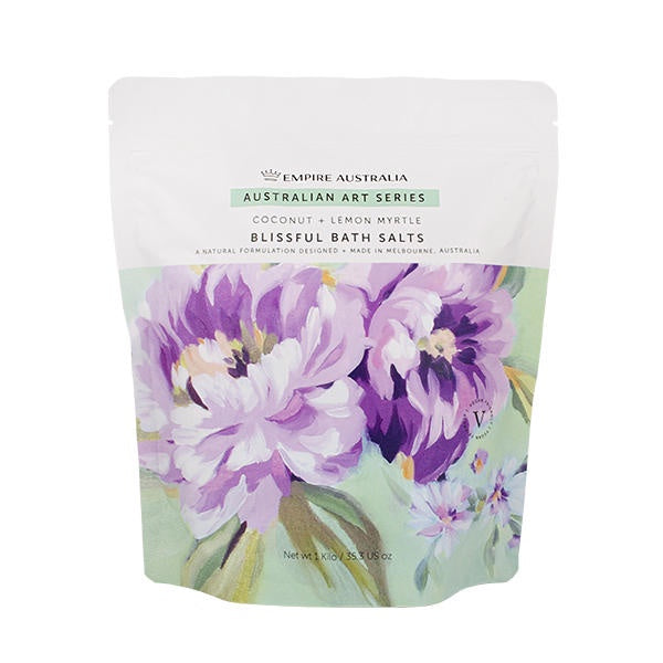 Coconut & Lemon Myrtle Blissful Bath Salts