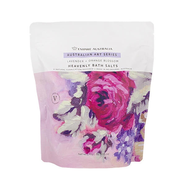 Lavender & Orange Blossom Heavenly Bath Salts