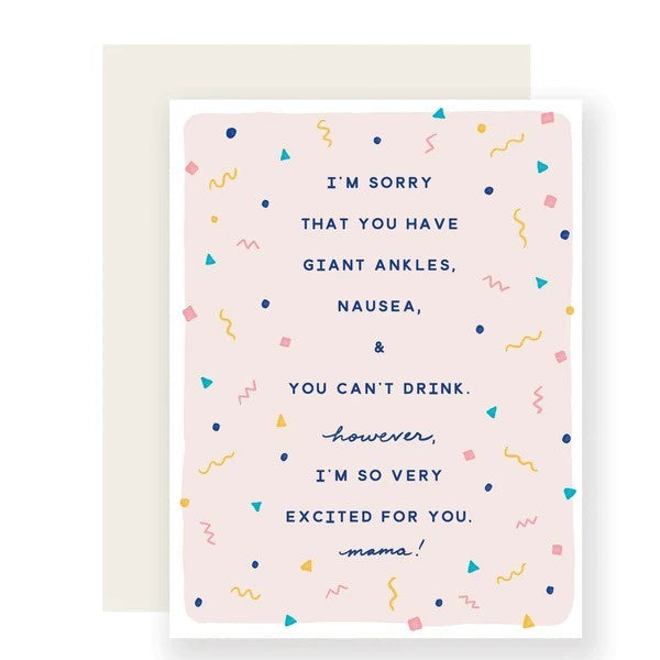 Giant Ankles Greeting Card