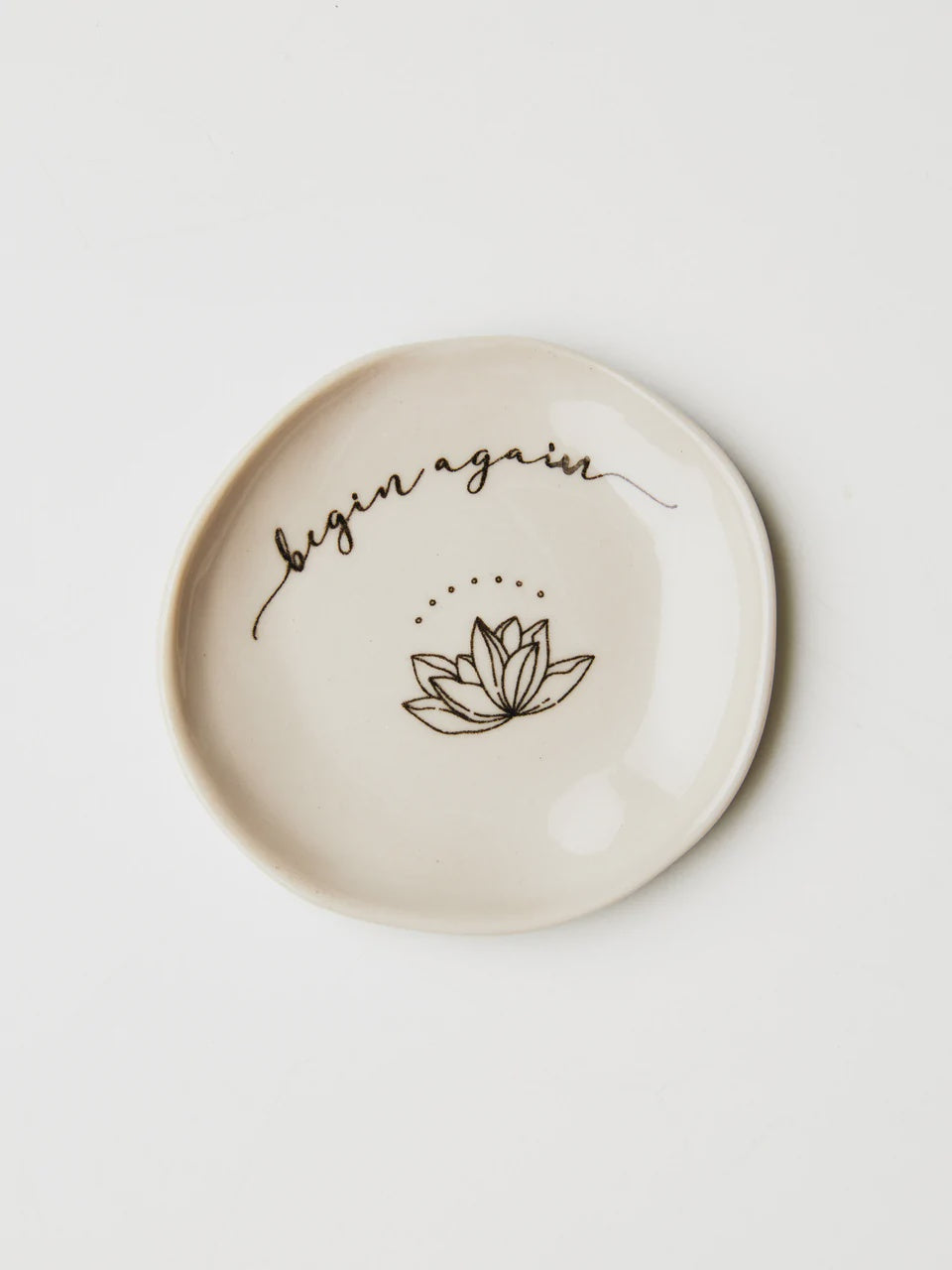 Ceramic Dish -Begin Again