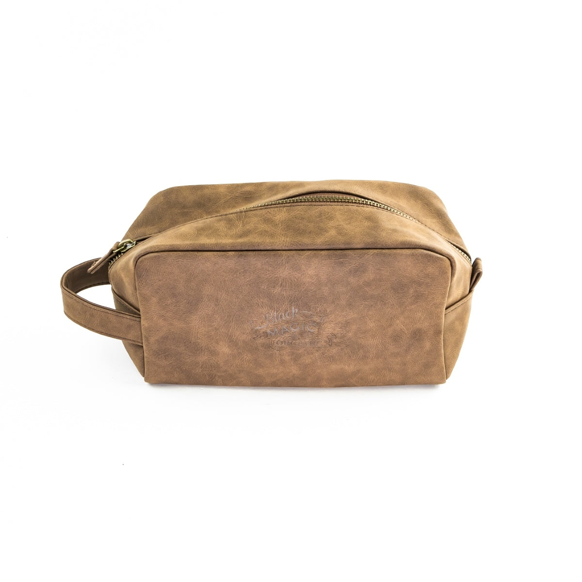 Black Magic Organic Suede Look Shaving Bag