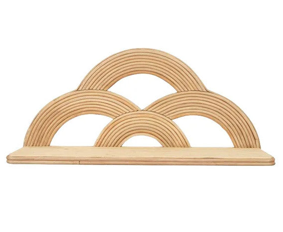 Behati Rattan Shelf 65 x 18 x 29cm Natural