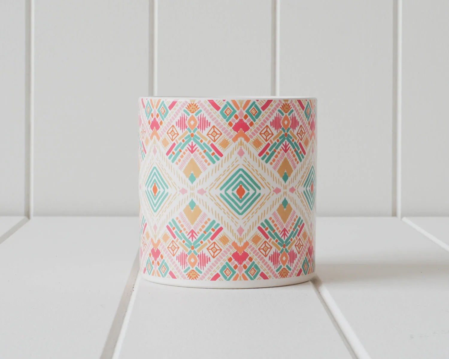 Ceramic Pot - Bright Figura Adamas - Medium