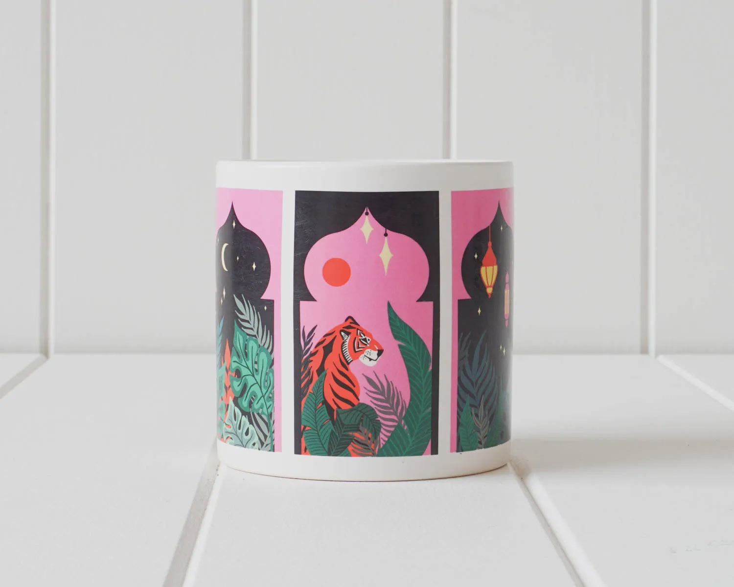 Ceramic Pot - Midnight Tiger - Medium