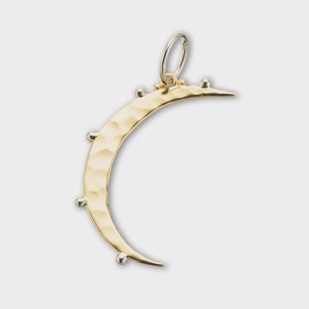 Crescent moon charm