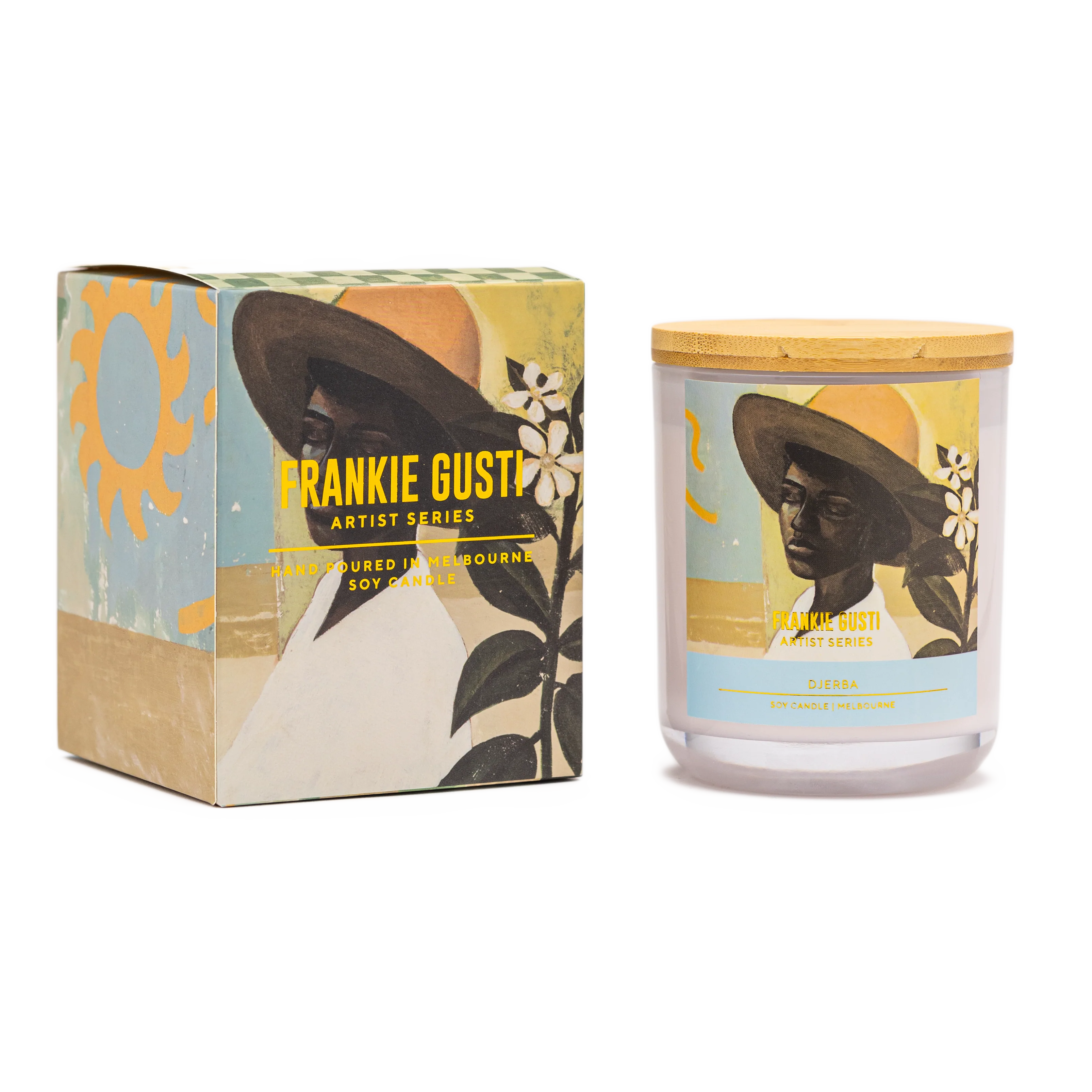 Frankie Gusti Djerba Soy Candle