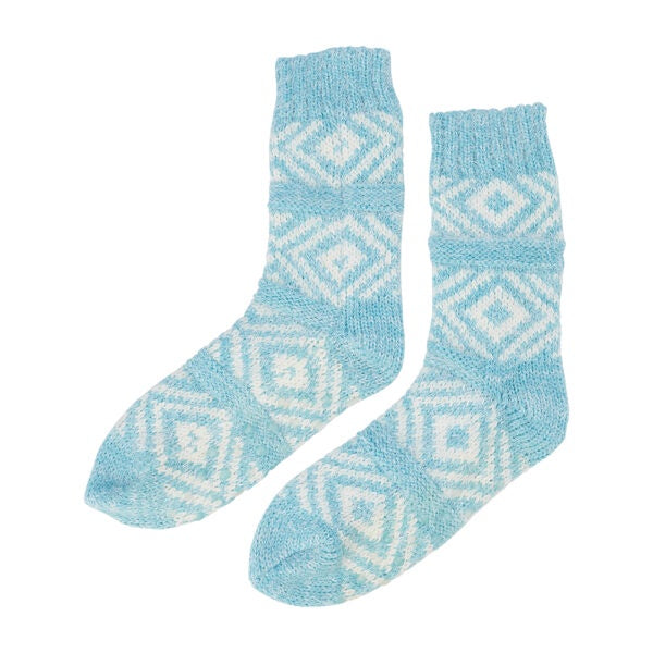 Diamond Room Socks - Blue
