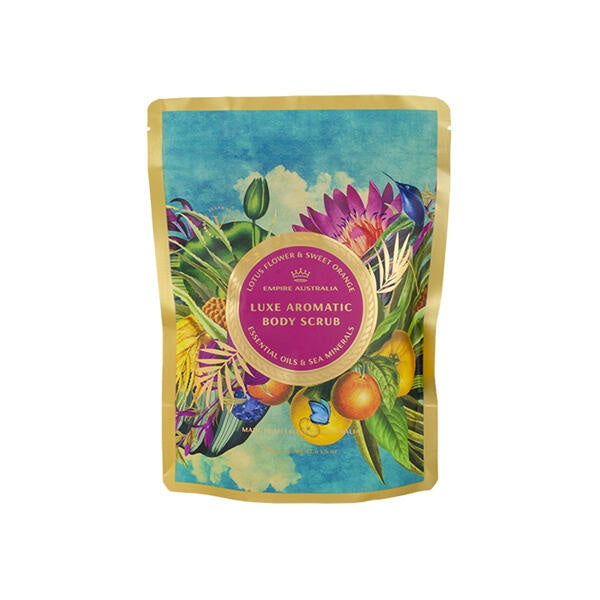 Sapphire Coast Lotus Flower & Sweet Orange Luxe Body Scrub