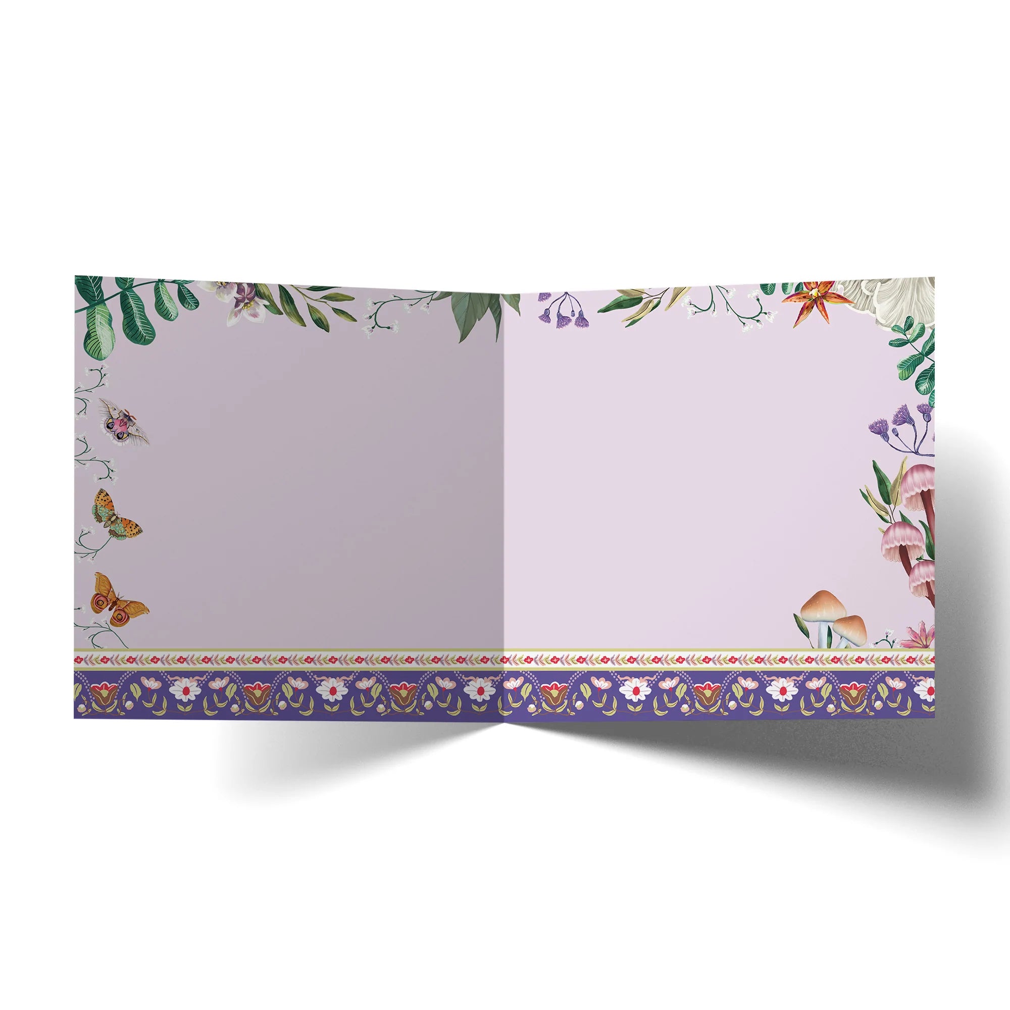 Field Trip Purple Greeting Card