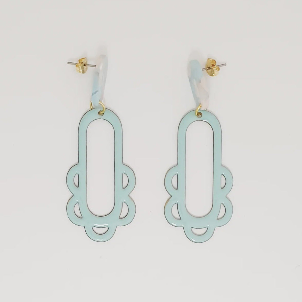 Middle Child Fiesta Earrings - Azure