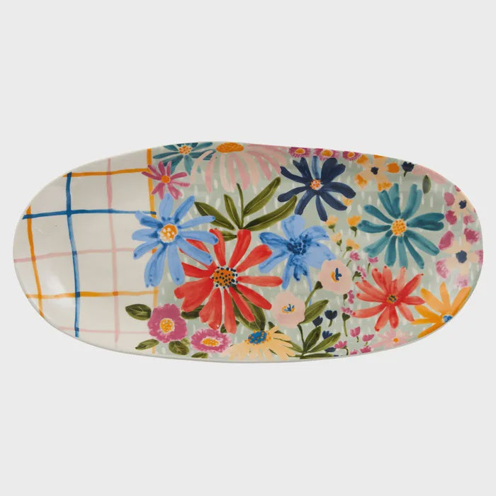 Frankie Ceramic Oval Platter