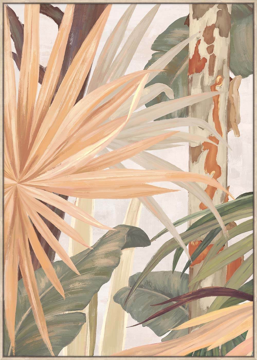 Hide n Seek Framed Canvas Print 60x90cm